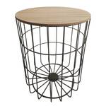 Table d'appoint Barotu I Paulownia / Noir