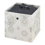 Opbergboxen Butterfly (3-delige set) geweven stof - beige