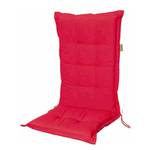 Kussen Panama I (voor lage stoelen) geweven stof - Rood