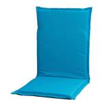 Kussen voor lage stoelen Esdo I geweven stof - Aquablauw