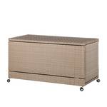 Auflagenbox Rattanesco Puca aus Polyrattan- in  Braun