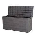 Auflagenbox Woody Kunststoff - Grau