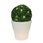 Pot de jardin pour extérieur 39 cm 1 ampoule Blanc Matériau synthétique