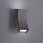 Illuminazione da esterni LED Ohio 2 luci - Alluminio/Materiale sintetico - Color argento