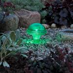 LED-Außenleuchte Assisi Pilz Kunststoff - 1-flammig - Grün