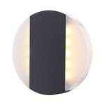 Lampada LED esterni Moonlight by Globo Alluminio/Materiale sintetico Nero