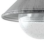 Buitenwandlamp Albacete glas/staal - 1 lichtbron - Staal