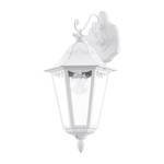 Buitenwandlamp Navedo I glas/aluminium - 1 lichtbron - Wit