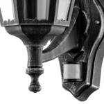 Buitenwandlamp Navedo III glas/aluminium - 1 lichtbron - Zwart