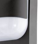 Applique extérieure Trabada I Matériau synthétique / Aluminium - 1 ampoule - Blanc / Noir