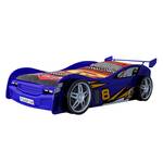 Autobett Night Racer Blau