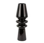 Vase déco Sparkle Cone Noir - Verre - 9 x 25 x 9 cm