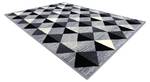 Tapis Bcf 3987 Trigone Triangles Gris - Matière plastique - Textile - 185 x 1 x 270 cm