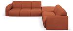 Ecksofa MOLINO 6 Sitzplätze Orange