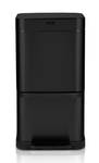 Poubelle automatique noire | avec 4 Noir - Métal - Matière plastique - 30 x 80 x 42 cm