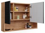 Bad Spiegelschrank Irma 42860 Grau - Holzwerkstoff - 54 x 55 x 17 cm