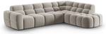 Ecksofa LISA 5 Sitzplätze Beige