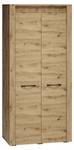 Kleiderschrank ARTIS Braun - Holzwerkstoff - 92 x 200 x 55 cm