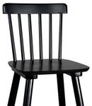 Tabouret de bar ATIA (lot de 2) Noir