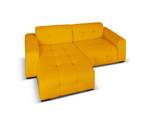 Ecksofa KENDAL 4 Sitzplätze Orange