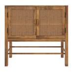 Buffet Tiki Marron - Fibres naturelles - 88 x 84 x 40 cm