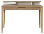 Schreibtisch Amalie Weiß - Holz teilmassiv - 120 x 90 x 60 cm