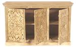 Sideboard LAKADEE Braun - Massivholz - Holzart/Dekor - 140 x 90 x 40 cm