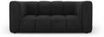 Sofa SERENA 2 Sitzplätze Schwarz