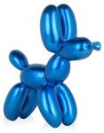 Harz-Skulptur  Ballonhund Blau - 26 x 27 x 10 cm