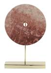 Ornament Bayon Pink - Metall - 10 x 43 x 30 cm