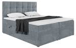 Boxspringbett Kai Grau - 140 x 214 cm - H3