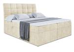 Boxspringbett BRUGO Beige - Breite: 140 cm - H4