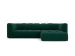 modulares Ecksofa SERENA 3 Sitzplätze Dunkelgrün