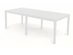 Table d'extérieur Susa Blanc Blanc - Diamètre : 100 cm