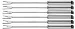 Fonduegabel Belana 6er Set Silber - Metall - 1 x 2 x 25 cm