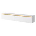 Selsey TV-Schrank Seney Weiß - Holz teilmassiv - 175 x 30 x 32 cm