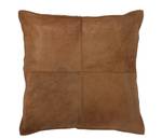 Kissen Jaisalmer Gold - Echtleder - Textil - 45 x 8 x 45 cm