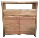 Kommode ALBERA II Braun - Massivholz - Holzart/Dekor - 90 x 90 x 40 cm