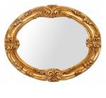 Miroir Ovale - Baroque Doré