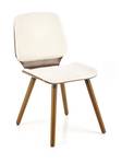 Chaise K511 Blanc - Textile - 48 x 84 x 59 cm