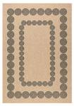 Tapis salon JUTE ART H 160x230 noir Noir - Matière plastique - 160 x 5 x 230 cm