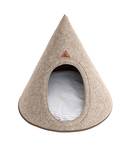 Hundezelt  Tonto Tipi Zelt Felt Beige - Textil - 65 x 69 x 69 cm