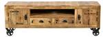 Lowboard Rustic Massivholz - Holzart/Dekor - 200 x 55 x 40 cm