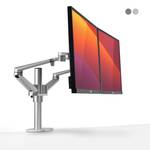 Alberenz Doppelter Monitorarm Silber / Grau - Silbergrau