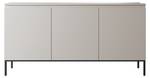 Sideboard 3-türig BEMMI Beige - Holzwerkstoff - 150 x 76 x 35 cm