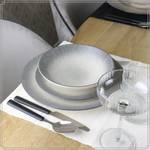 Tiefe Suppenteller Set 6 Personen Beige