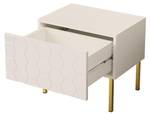 Table de chevet HEXA NS50 1D Blanc