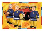 Puzzle Feuerwehrmann Sam 2x12 Teile Papier - 20 x 4 x 28 cm