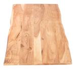 Tischplatte Baumkante CURT Beige - Massivholz - Holzart/Dekor - 60 x 3 x 120 cm