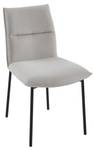 Chaise ETIVAL Lot de 2 Blanc - Textile - 61 x 85 x 51 cm